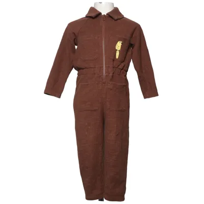 Sparkdräkt (Brun) från Mini Rodini Bomull, Återvunnen polyester