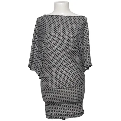 Robe (Noir, Blanc) de Eidos Viscose