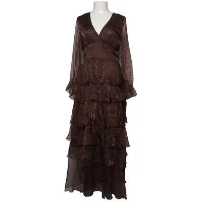 Maxi dress (Brown) from Buch Copenhagen Cotton, Polyester