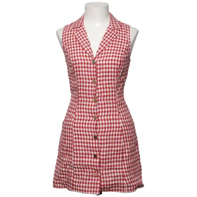 Shirt dress (Red, White) from Reformation Linen
