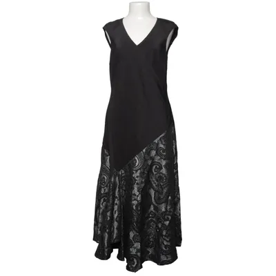 Robe (Noir, Gris) de Kelo Acétate, Coton, Fibre métallique, Polyamide, Viscose, Laine