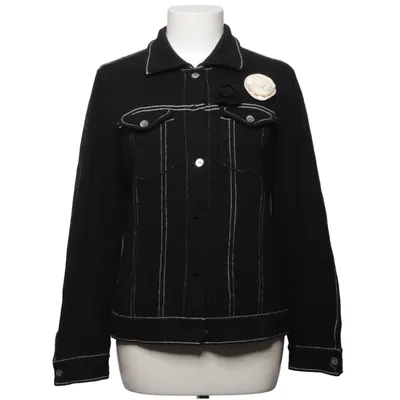 Cardigan (Zwart) van Public Kasjmier, Polyamide, Viscose, Wol