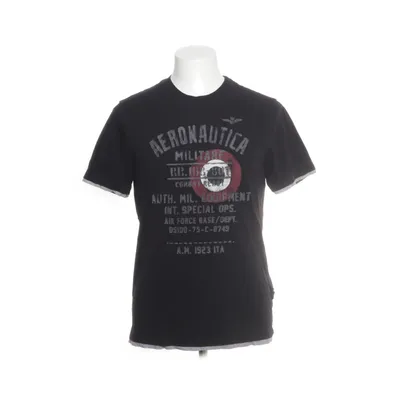 T-shirt (Svart) från Aeronautica Militare Bomull