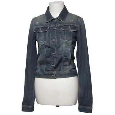 Jeansjacka (Blå) från Please Bomull, Elastan