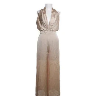 Buksedragt (Beige) fra Zara Polyester