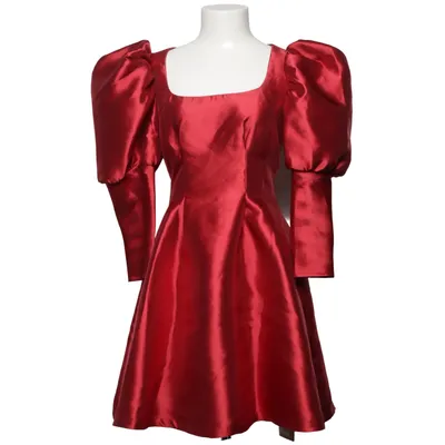 Kjole (Rød) fra By Malina Elastan, Polyester