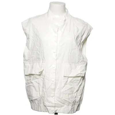 Vest (White) from Deppot Cotton, Elastane