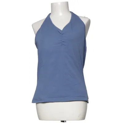 Halter neck top (Blue) from Qiero Cotton, Elastane