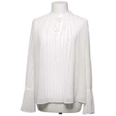 Blouse (White) from Marks & Spencer Autograph Polyester