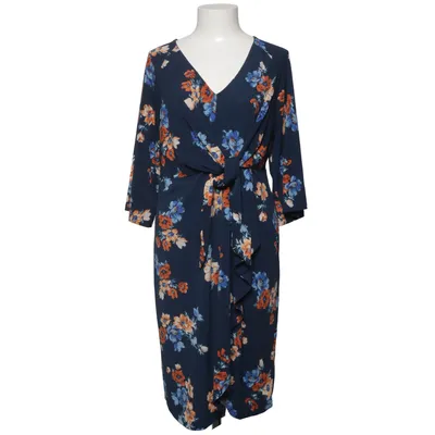 Wikkeljurk (Blauw, Meerkleurig) van Happy Holly Elastaan, Polyester