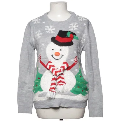 Pull de Noël (Gris, Multicolore) de Atmosphere Acrylique, Polyamide
