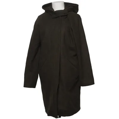 Coat (Green) from SNOB Polyester, Wool