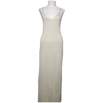 Långklänning (Guldfärgad) från Zara Metallfiber, Viskos