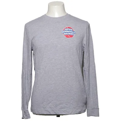 T-shirt à manches longues (Gris) de Anthem Coton biologique, Viscose