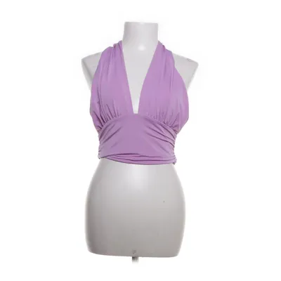 Halternecktopp (Lila) från H&M Elastan, Polyester