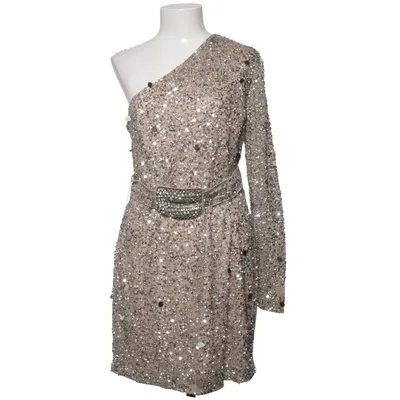 Robe de cocktail (Beige, Argent) de Peace + Love Polyester