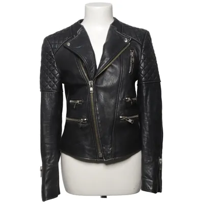 Bikerjacka (Svart) från LXLS Collection Skinn, Polyester