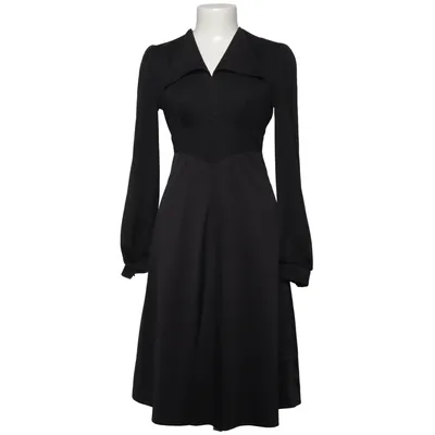 Jurk (Zwart) van Crimplene Polyester