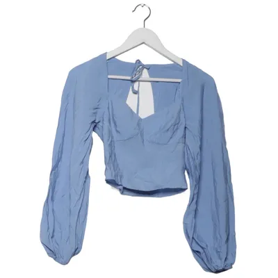 Crop top (Blå) från Gina Tricot Polyamid, Viskos