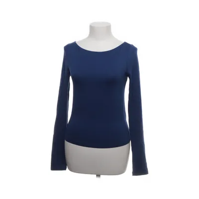 Långärmad t-shirt (Blå) från NA-KD Elastan, Viskos