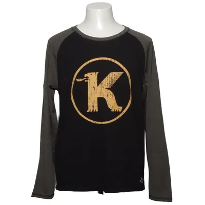 Long sleeve T-shirt (Black, Gray, Yellow) from Koppartrans Cotton