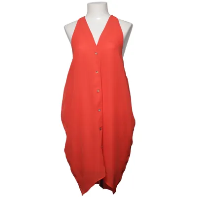 Kleid (Orange) von Velour Polyester