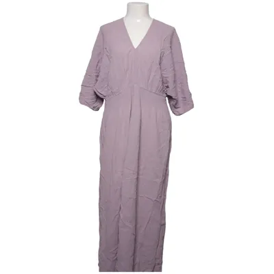Robe longue (Violet) de Lindex Coton, Lin