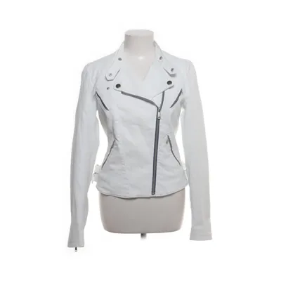 Biker jacket (White) from Gas Jeans