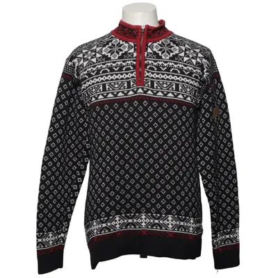 Lusekofte (Noir, Blanc, Rouge) de Bluewear Coton