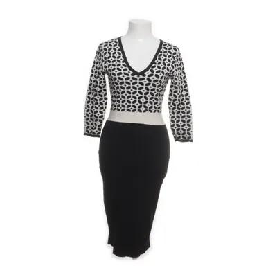 Dress (Black, White) from Belle Vere Polyester, Viscose