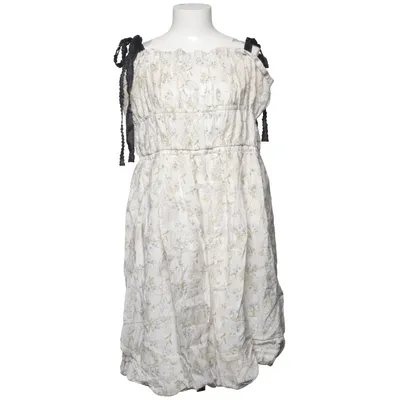 Kleid (Weiß, Mehrfarbig) von H&M x Brock Collection Lyocell, Polyester