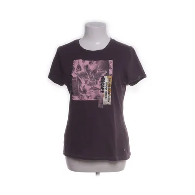 T-shirt (Lila, Flerfärgad) från QS by S.Oliver Bomull