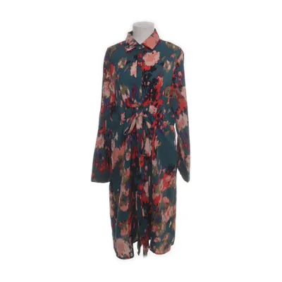 Skjortklänning (Grön, Flerfärgad) från Miss Sara Polyester
