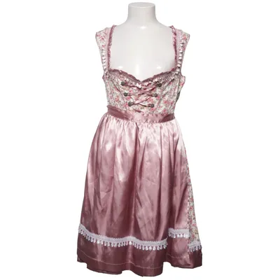 Dirndl (Pink, Hvid, Flerfarvet) fra Lifos Bomuld