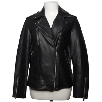 Veste de motard (Noir) de Puccini Polyester, Polyuréthane
