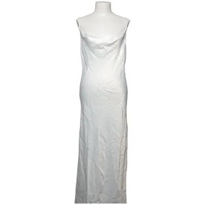 Aftonklänning (Vit) från Zara Elastan, Viskos