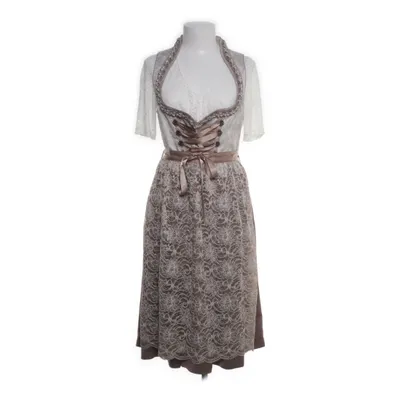 Dirndl (Beige, Flerfarvet) fra Marjo Trachten Acetat, Nylon, Polyester