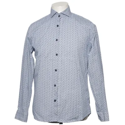 Chemise (Bleu, Blanc) de Matinique Coton, Élasthane