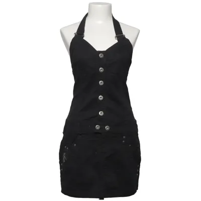 Robe salopette (Noir) de Brooker Coton, Élasthane