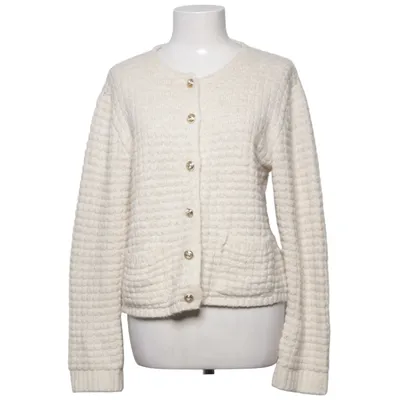 Cardigan (Beige) from Miss Miss Acrylic, Polyamide, Polyester, Viscose, Wool
