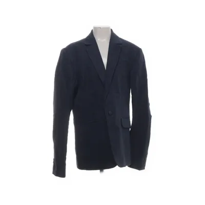 Kavaj (Blå) från H&M Bomull, Linne, Polyester