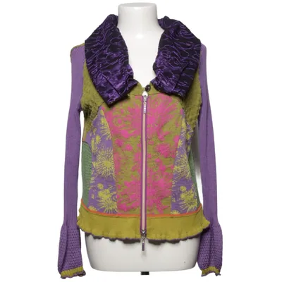 Cardigan (Flerfarvet) fra Eva & Claudi Acetat, Akryl, Polyamid, Polyester, Silke, Viscose, Uld