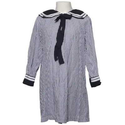 Kleid (Blau, Weiß) von Madicken Baumwolle, Polyester