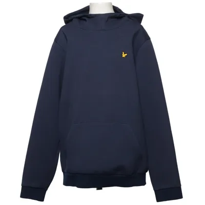 Huvtröja (Blå) från Lyle & Scott Elastan, Polyester, Viskos