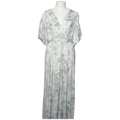 Maxikleid (Blau, Grün, Weiß) von Ellos Elasthan, Polyester