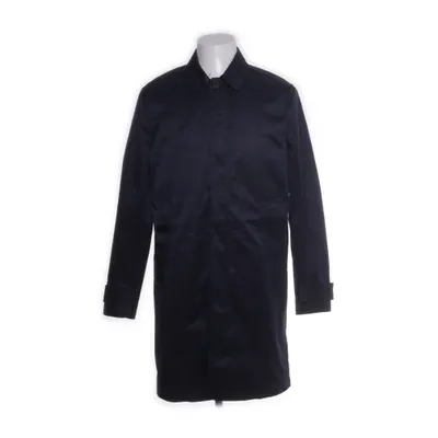 Frakke (Blå) fra H&M Polyester, Bomuld, Polyamid