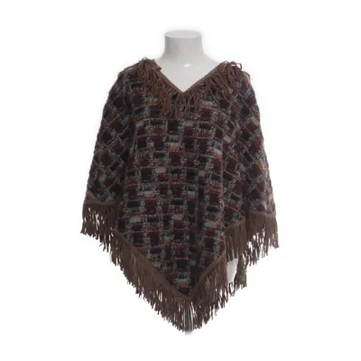 Poncho (Brown, Multicolored) from Mucho Gusto