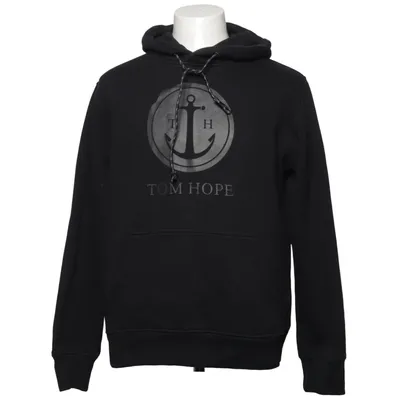 Hoodie (Black) from Tom Hope Cotton, Polyester