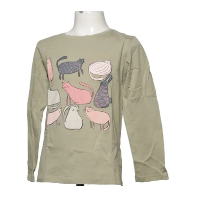 Long sleeve T-shirt (Green, Multicolored) from Lindex Kids Cotton