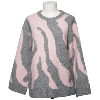 Sweater (Gray, Pink) from Indiska Acrylic, Elastane, Recycled polyester, Wool